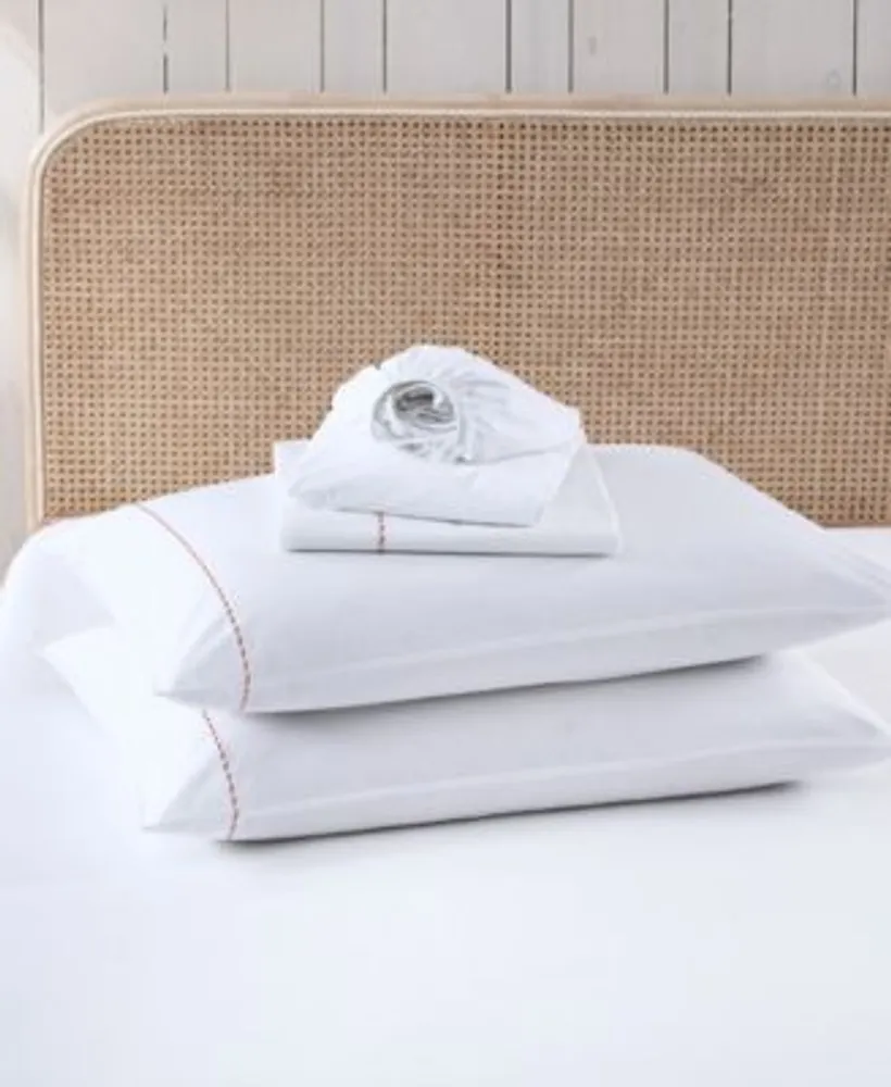 Tommy Bahama Solid Cotton Percale Sheet Set Collection