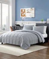 Nautica Longdale Solid Reversible 2 Piece Comforter Set, Twin