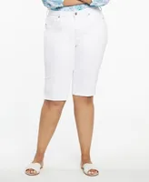 Nydj Plus Size Bike Capri Jeans