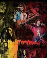 Bob Marley 1000 Piece Collage Jigsaw Puzzle, 19" x 26"