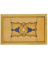 Project Genius Viking Sea Chest Gift Box Puzzle, Brain Teaser Box That Holds Gift Cards, Money, Artfully Crafted Wooden Puzzle, Secret Box, Gift Box,