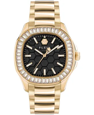 Philipp Plein Women's Spectre Lady Gold Ion-Plated Bracelet Watch 38mm