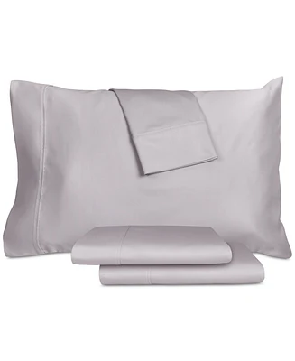 Aq Textiles Percale Solid 4-Pc. Sheet Set, Queen