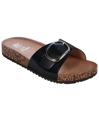 Gc Shoes Women's Luna Slide Footbed Sandals
