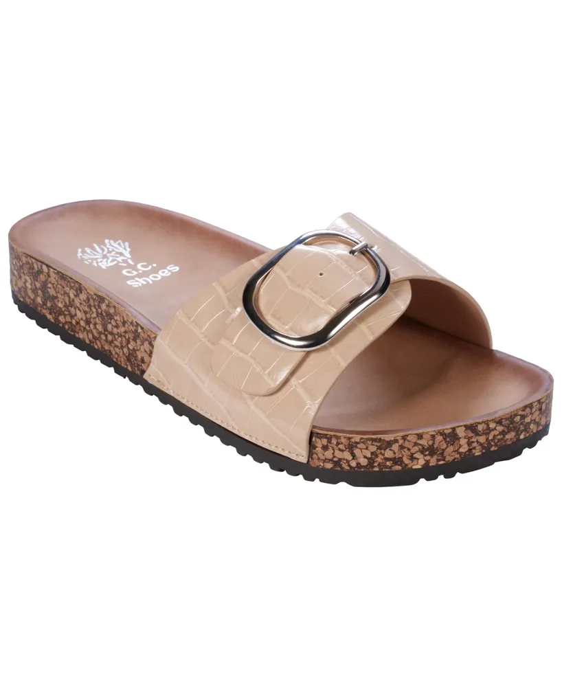 Gc Shoes Women's Luna Slide Footbed Sandals