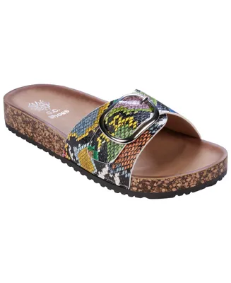 Gc Shoes Women's Luna Slide Footbed Sandals