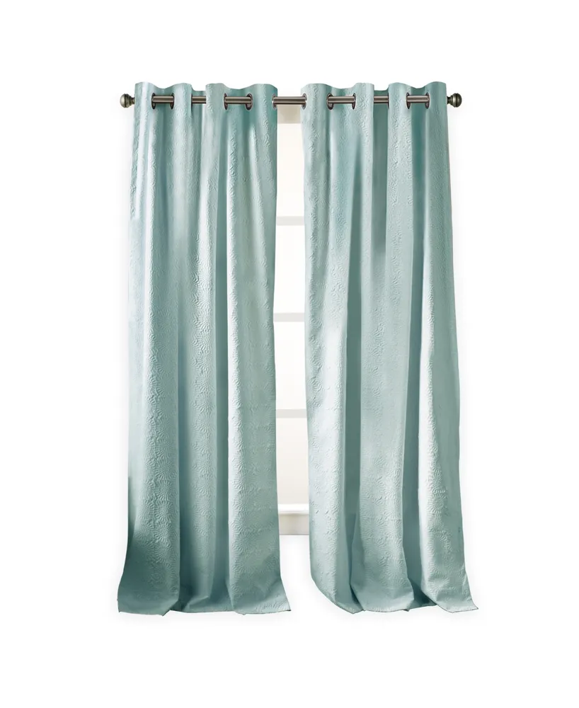 dkny botanical floral curtains