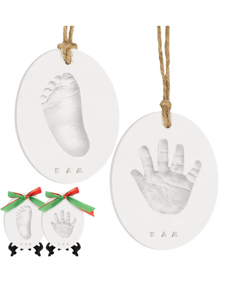  KeaBabies Inkless Hand and Footprint Kit & Baby