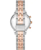 Fossil Women's Neutra Chronograph Two-Tone Stainless Steel Watch, 36mm