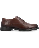 Thomas & Vine Men's Hughes Wide Width Wingtip Oxford Shoes
