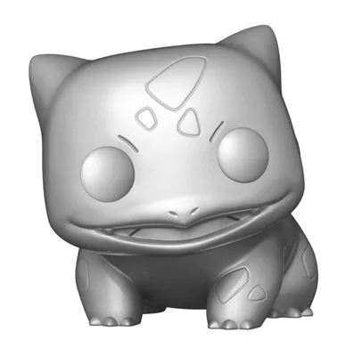 Pokemon Funko Pop Vinyl Figure | Bulbasaur (Silver Metallic)