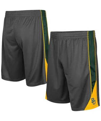 Men's Colosseum Charcoal Baylor Bears Turnover Shorts