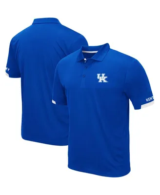 Men's Colosseum Royal Kentucky Wildcats Santry Polo Shirt