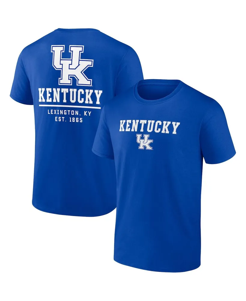 Men's Fanatics Royal Kentucky Wildcats Game Day 2-Hit T-shirt