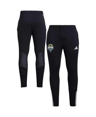 Men's adidas Black Seattle Sounders Fc 2023 On-Field Team Crest Aeroready Training Pants