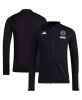 Men's adidas Black Philadelphia Union 2023 On-Field Aeroready Full-Zip Training Top