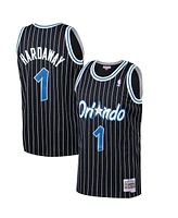 Men's Mitchell & Ness Penny Hardaway Black Orlando Magic 1994-95 Hardwood Classics Swingman Jersey