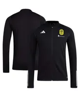 Men's adidas Black Nashville Sc 2023 On-Field Aeroready Full-Zip Training Top