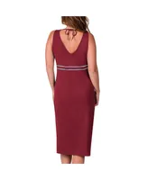 Women's G-iii 4Her by Carl Banks Crimson Alabama Crimson Tide Training V-Neck Maxi Dress