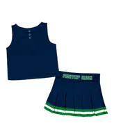 Toddler Girls Colosseum Navy Notre Dame Fighting Irish Carousel Cheerleader Set