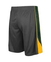 Men's Colosseum Charcoal Baylor Bears Turnover Shorts