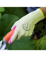 Womanswork Gardening Protective Weeding Glove For Women, Pink, Large