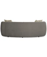 Closeout! Jenselle 97" Curved Fabric Estate Sofa, Created for Macy's