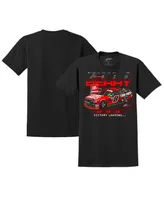 Men's Jr Motorsports Official Team Apparel Black Josh Berry Tire Pros 1-Spot Car T-shirt