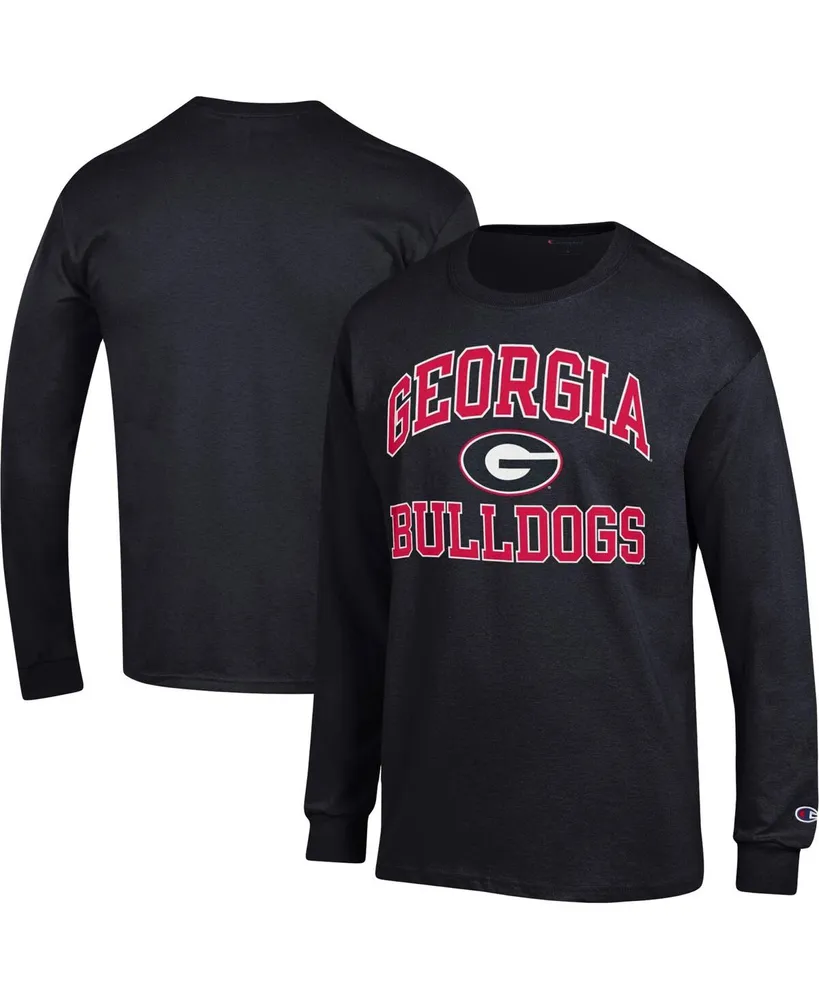 Men's Champion Georgia Bulldogs High Motor Long Sleeve T-shirt