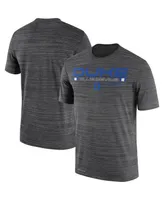 Men's Nike Charcoal Duke Blue Devils Velocity Legend Performance T-shirt