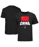 Men's Legends Black China Baseball 2023 World Classic Federation T-shirt