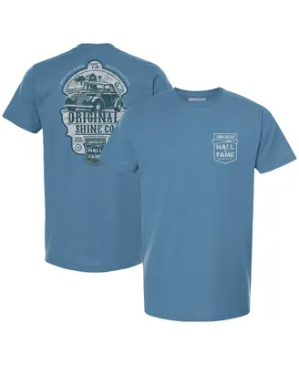 Men's Checkered Flag Sports Light Blue 2023 Nascar Hall of Fame Shine Retro T-shirt