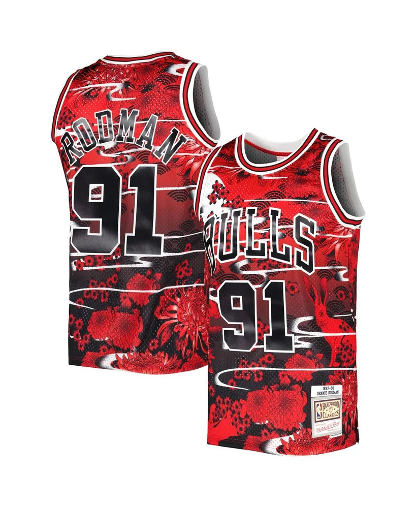 Mitchell & Ness Men's Dennis Rodman Detroit Pistons Hardwood Classic  Swingman Jersey - Macy's