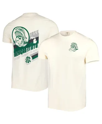 Men's Cream Michigan State Spartans Vault Vintage-Like Comfort Color T-shirt