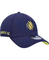 Men's New Era Navy Nashville Sc Kick Off 39THIRTY Flex Hat