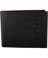 Men's Black West Virginia Mountaineers Hybrid Bi-Fold Wallet