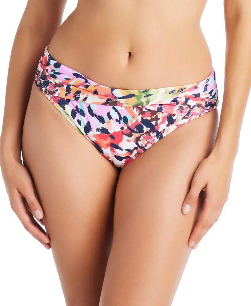 Bleu by Rod Beattie Women's Party Animal Sarong-Waist Hipster Bikini Bottoms