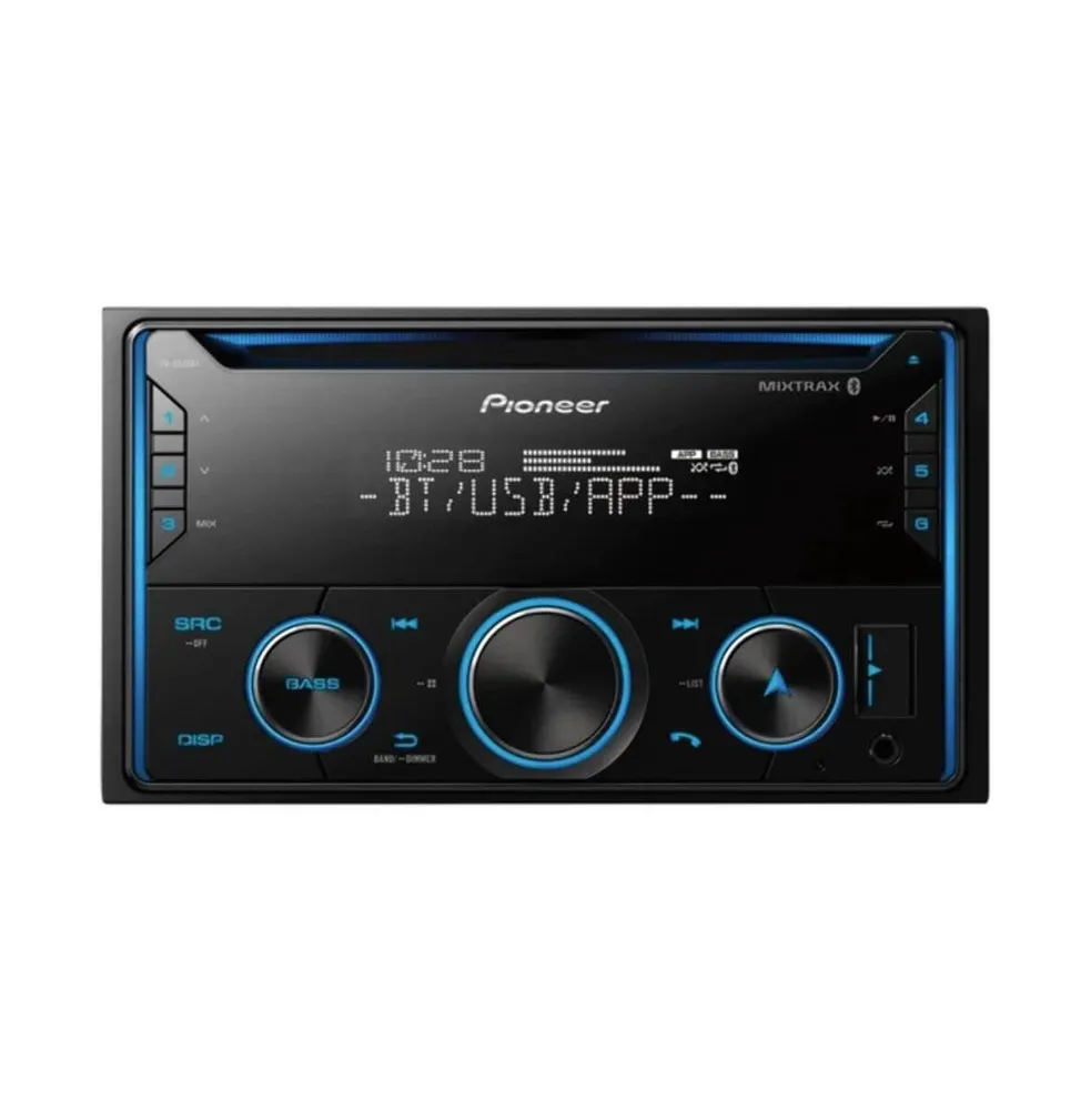 Pioneer Bluetooth in-Dash Cd/Am/Fm Car Stereo Receiver