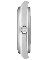 Tissot Men's Swiss Automatic Prx White Rubber Strap Watch 40mm