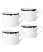 Noritake Rill Set of 4 Cups, Service for