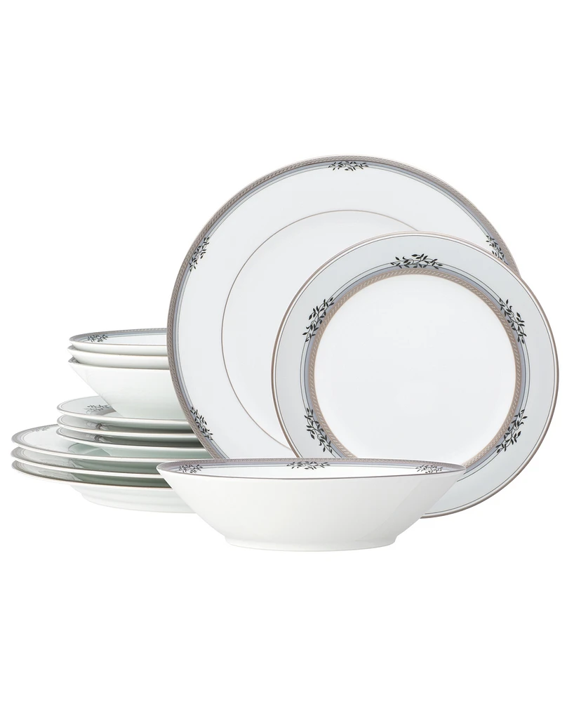 Noritake Laurelvale 12 Piece Set, Service for 4