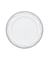 Noritake Satin Flourish 4 Piece Bread Butter/Appetizer Plates Set, Service for 4