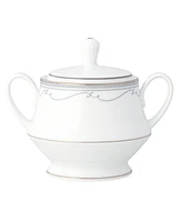 Noritake Satin Flourish Sugar and Creamer, Set of 2