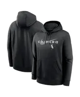 Men's Nike Black Chicago White Sox Big and Tall Over Arch Pullover Hoodie