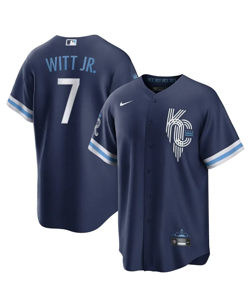 MLB Kansas City Royals City Connect (Bobby Witt Jr.) Men's T-Shirt.