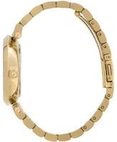 Olivia Burton Women's Signature Floral Ion Plated Gold-Tone Steel Bracelet Watch 34mm