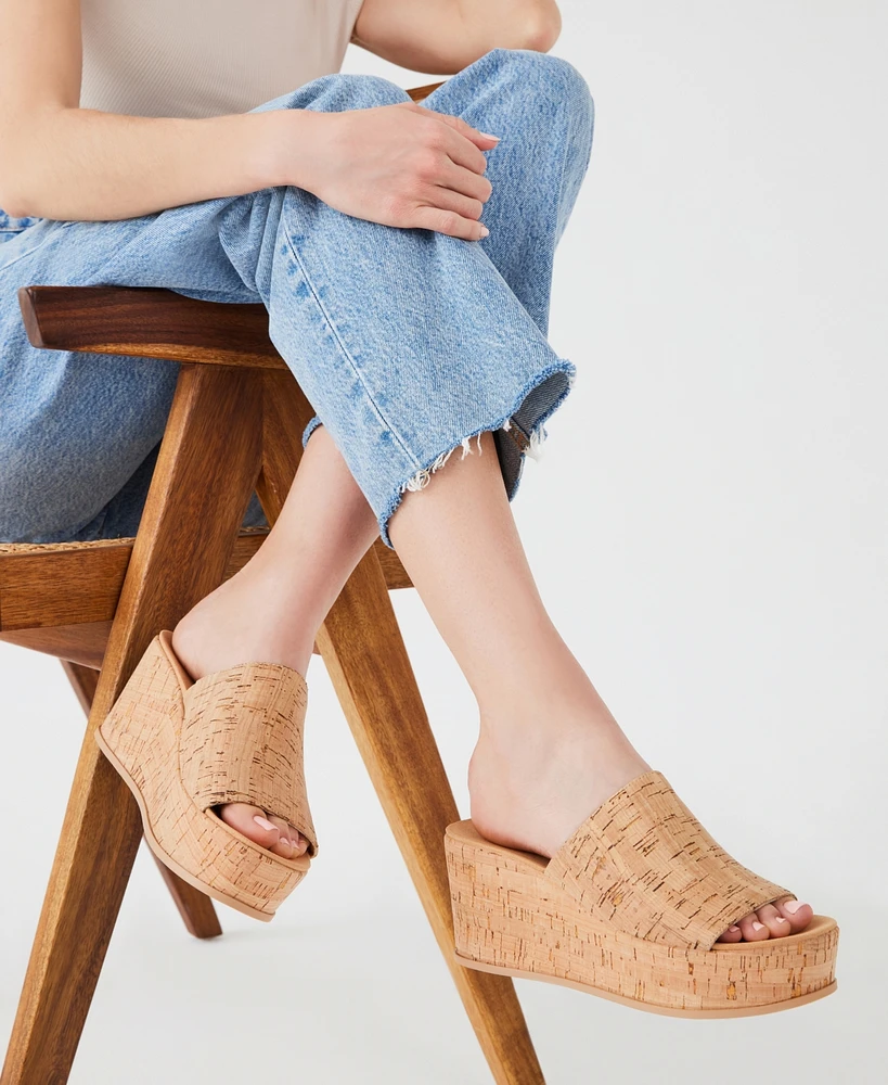 Anne Klein Women's Venti Platform Wedge Sandals