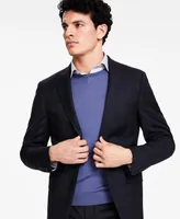 Calvin Klein Men's Slim-Fit Wool-Blend Stretch Suit Jacket