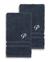 Linum Home Turkish Cotton Personalized Denzi Hand Towel Set