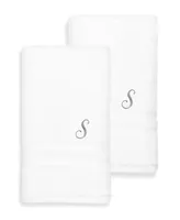 Linum Home Turkish Cotton Personalized Denzi Hand Towel Set, 30" x 16"